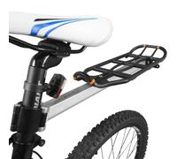 Ibera PakRak Bicycle Seatpost-mounted Commuter Carrier - Rear Cargo Rack, Easy Quick-Release System for Panniers