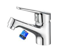 Ibergrif M11050 Bathroom Basin Taps,Sink Taps Mixers Chrome Brass with UK Standard Hoses