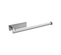 Ibergrif M34055A Kitchen Roll Holder Under Cabinet, Paper Towel Holder, Self Adhesive Kitchen Towel Rack Wall-Mounted, for Kitchen Bathroom, Grey