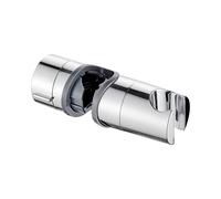 Ibergrif M20404 Adjustable Hand Shower Head Holder Riser Slider clamp Bracket chrome Silver