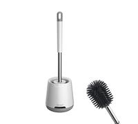 Ibergrif M34152 Silicone Toilet Brushes & Holders, Deep Cleaner,