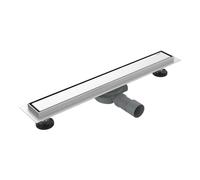 Ibergrif M42001-90 Linear Shower Drain 900mm, 2 in1 Double-sided Tile Insert Stainless Steel Invisible Bathroom Floor Drain Set with Odor Stop and Hair Strainer, 360 ° Rotate