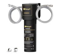 Ibergrif M91009 Undersink Water Filter System NSF/ANSI 42 Certified Reduces Chlorine, Lead, Fluoride, Bad Taste and Odor, Quick Installation, Black