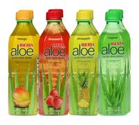 Iberia Aloe Vera Drink with Pure Aloe Pulp, Variety (Pack of 8), 2 x Original, 2 x Mango, 2 x Pineapple, 2 x Strawberry