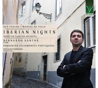 Iberian Nights - Works for Piano and Orchestra (CD) Bernardo Santos (US IMPORT)