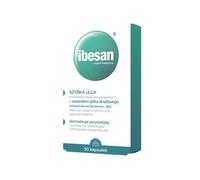 IBESAN 30 capsules Bloating Gas Constipation Quick Relief Painful IBS Syndrome