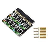 IBest for Raspberry Pi 400 GPIO Header Adapter 2X 40 PIN Color-Coded Header Expansion Board,Easy Expansion