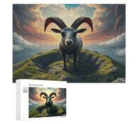 Ibex 1000 Piece Jigsaw Puzzles Adults Children Paisaje Edificio Jigsaws After-Gym Relaxation Brainteaser Puzzle Fitness Lovers Stress Buster 300 PCS