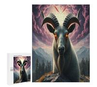 Ibex 1000 Piece Jigsaw Puzzles Adults Kids Paisaje Edificio Jigsaws Cozy Night In Activity Colourful Challenge Great Gift Puzzle Lovers Stress Reliever 500 PCS