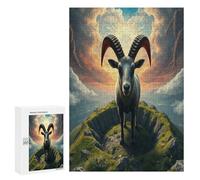 Ibex 1000 Piece Jigsaw Puzzles Suitable Adults Kids Paisaje Edificio Jigsaws Bedroom Decor Accent Whimsical Brainteaser Great Relaxation 300 PCS