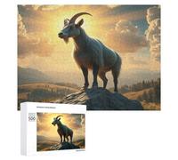 Ibex 1000Pc Jigsaw Puzzles Adults Children Paisaje Edificio Jigsaws Office Stress Buster Whimsical Design Thoughtful Birthday Present Creative Home Decor 500 PCS