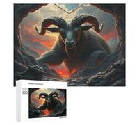 Ibex 1000Pc Jigsaw Puzzles Adults Children Paisaje Edificio Jigsaws Post-Exam Relaxation Challenging Design Great Gift Students Stress Reliever 500 PCS