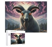 Ibex 1000Pc Jigsaw Puzzles Adults Children Paisaje Edificio Jigsaws Post-Retirement Leisure Challenging Puzzle Great Gift Seniors Stress Reliever 500 PCS