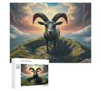 Ibex 1000Pc Jigsaw Puzzles Adults Kids Paisaje Edificio Jigsaws Puzzle Lover Must-Have Family Activity Colourful Design Ideal Birthday Present 500 PCS