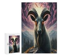 Ibex 1000Pc Jigsaw Puzzles Adults Kids Paisaje Edificio Jigsaws Weekend Parent Child Activity After Work Stress Relief Vibrant Gift Home Decor 300 PCS