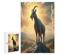 Ibex 1000Pc Jigsaw Puzzles Suitable Adults Kids Paisaje Edificio Jigsaws Essential Parent Child Activity Family Game Vibrant Ideal 1000 PCS