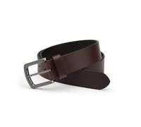 Ibex England 1957 Charles Smith | Dark Brown | Men's Leather Belt | 100% Genuine Leather | Hand-Crafted | Gift For Him (Dark Brown, 60)