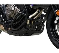 IBEX Front Lower Engine Protection, Black Aluminium, 3mm Thick, for Yamaha MT-07 Tracer 2016-2020 & XSR700 2016-2021