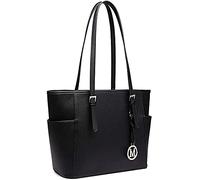 IBEX MART Ladies Soft Faux Leather Shoulder Handbag Ladies Adjustable Handle Tote Bag Large