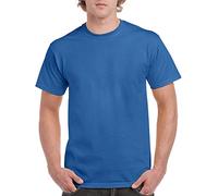 IBEX MART Plain Royal Blue T Shirts Kids, Short Sleeve Regular Fit Crew Neck Cotton Workwear Tee Shirts Mens, Small