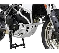 IBEX ZIEGER Engine Guard Compatible With Ducati Multistrada 950 V2 Silver, S