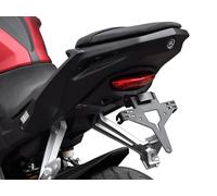 IBEX ZIEGER License Plate Holder Rear For Yamaha MT-125 14-19 Black