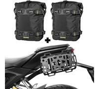 IBEX Zieger Luggage Bundle Rear Side Luggage Carrier + Bags M for Honda CB 125 R