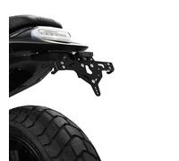 IBEX ZIEGER License Plate Holder Rear for Benelli Leoncino 800 France, Black
