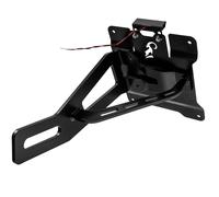 IBEX ZIEGER Side License Plate Bracket For Suzuki VZ 800 Marauder Rear Black
