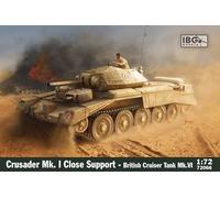 IBG 1/72 British Crusader Mk.I Close Support Tank 72066