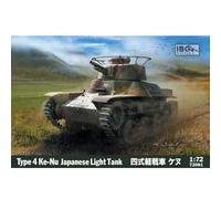 IBG 72091 Type 4 Ke-Nu Japanese Light Tank 1:72 Plastic Model Kit