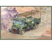 IBG Models 1/72 Bedford QL 4x4 Fire Tender (#72005)