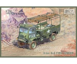 IBG Models 1/72 Bedford QL 4x4 Fire Tender (#72005)