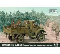 IBG Models 1/72 Chevrolet C15A No11 Cab Personnel Truck (72017)