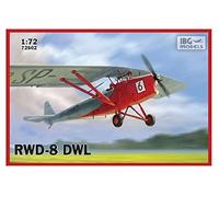 IBG Models 1/72 RWD-8 DWL Polish trainer plane (civilian version) # 72502 - Plastic Model Kit