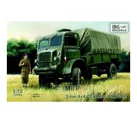 IBG Models 72001 Bedford QLD 3t 4x4 General Service Truck 1:72 Model Kit