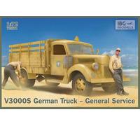 IBG Models 72071 V3000S German General Service Truck 1:72 Plastic Model Kit