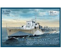 IBG PB70002 1/700 British Hunt II Escort Destroyer Kuyaviak Polish Navy 1942 Plastic Model