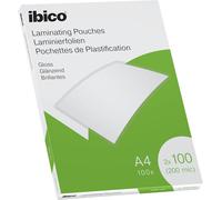 Ibico A4 Laminating Pouches, 200 Micron (2x100), High Document Protection & Dur