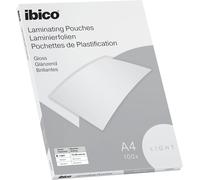 Ibico Basics Laminating Pouches A4, 150 Micron (2x75), Water Resistant, Rounded