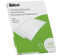 Ibico Gloss A3 Laminating Pouches 200 Micron 627320