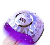 iBigLY 248W UV LED Nail Lamp with 60 Lamp Beads, UV Light for Nails Gel Polish Faster Curing Lamp Nail Dryer with 4 Timers, Auto Sensor, Home Salon Nail Art Light Tools for Fingernail & Toenail