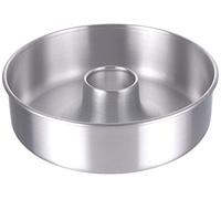 Ibili Aluminium Savarin Mould 28 Cm, Metallic