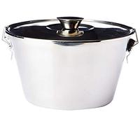 IBILI - 651620 - Stainless Steel Flan Mould With Lid And Clip Closure, 20 Cm, Silver