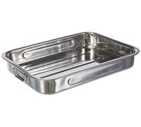 Ibili 651840 Roasting Pan with Folding Handles Stainless Steel 40 cm