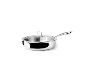 IBILI 653024 Stew Frying Pan, Stainless Steel