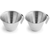 IBILI - 681601 - Stainless Steel Measuring Cup, 100 Ml (Pack of 2)