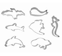 Ibili 723500 Cut-Out Shapes Sea Animals Set of 7
