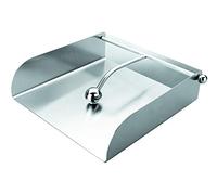 Ibili Serviette Holder Clasica Square 17x17 cm of Stainless Steel, Stainless-Steel, Silver, 17 x 17 x 5 cm