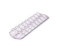 Ibili 750900 Chocobar Mould, 9 x 27 cm, Tritan, Silver-Aluminium